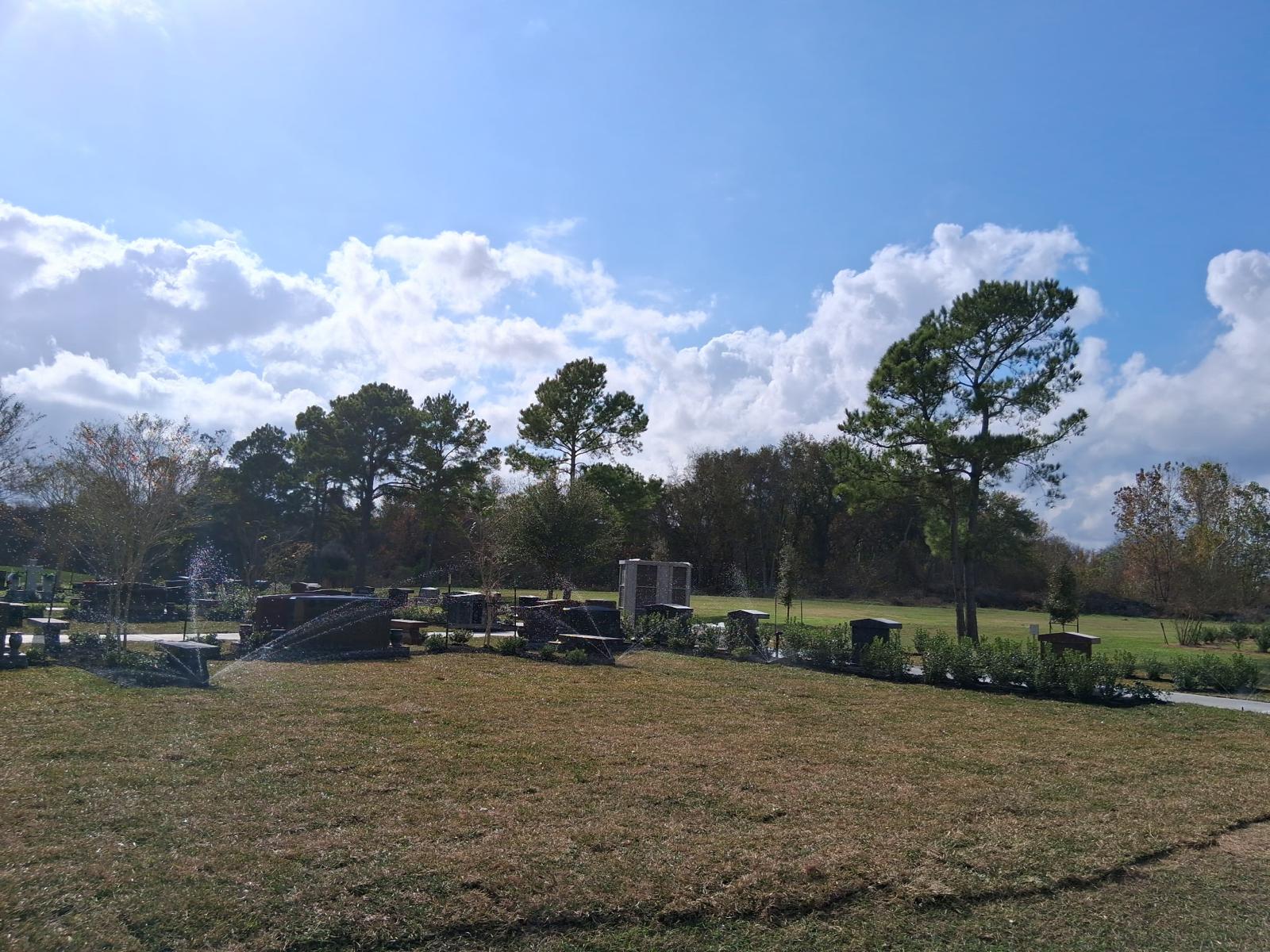 Monument landscaping