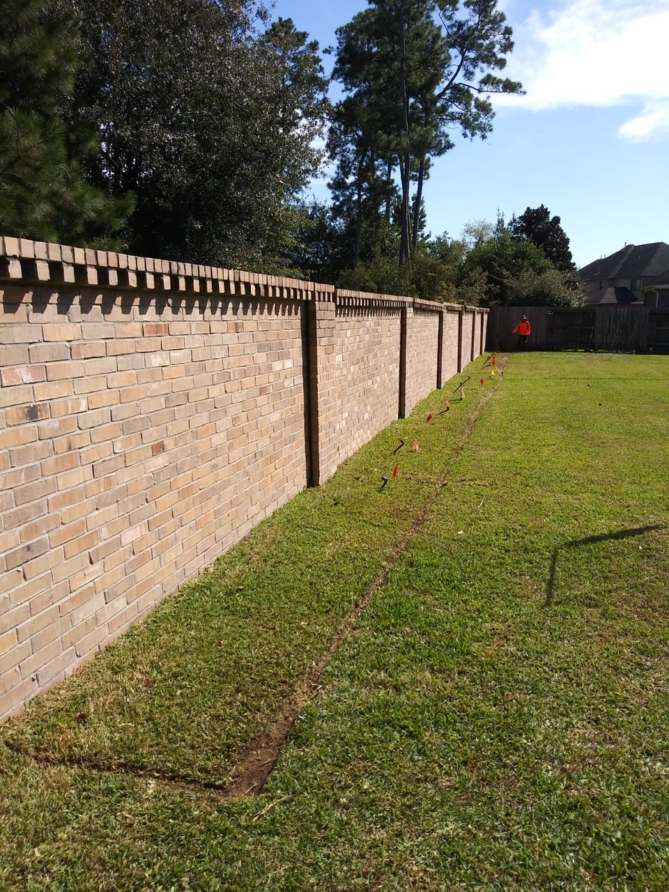 New construction home before landscape installation